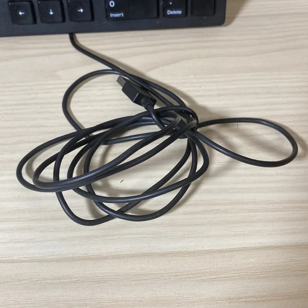 DELL wired black universal slim keyboard